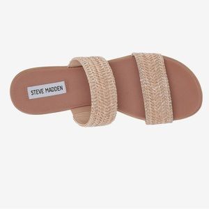 Steve Madden- Dual Flat Sandal- NEVER WORN!
